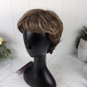 Paula Young Wig Montana A1279 Light Gold Brown w/ Copper Gold Highlights SF12/28